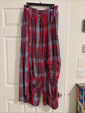 Free People Plaid pants